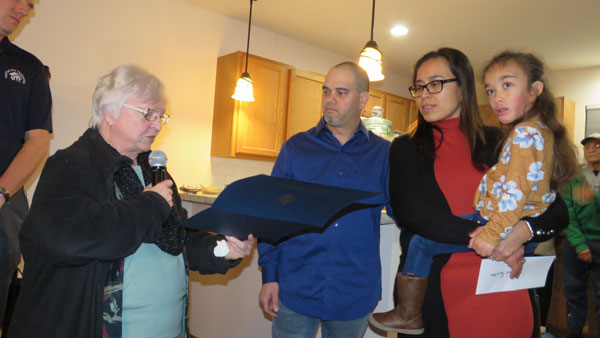 Daniel and Ingrith Dedication